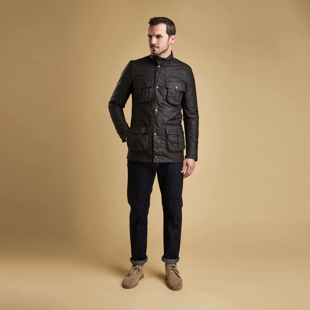 Barbour Corbridge Wax Jacket Rustic Marchbrae